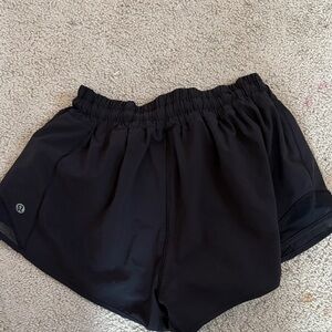 lululemon athletica Women's Athletic Black Shorts